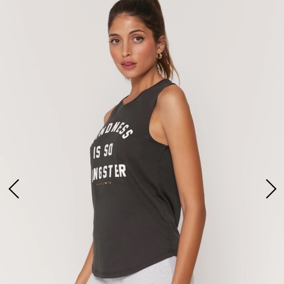 Spiritual gangster Kindness is so gangster muscle tank - Picture 2 of 9